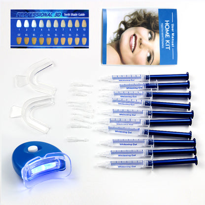 Kit de Blanchiment Dentaire Pro LED – Sourire Éclatant en 7 Jours ✨
